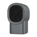 500W Electric Heater Mini Desktop Warmer Machine for Home Office (Grey US)