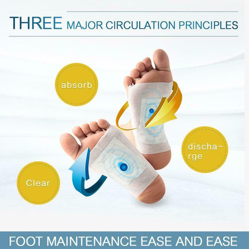 5 pairs Foot Care Magic Patch Moisture-Relieving Foot Patch