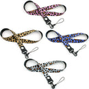 1pcs New Leopard Phone Neck Straps Lanyard For Keys Cheetah ID CaSE