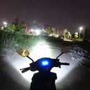 Motorcycle Headlight Spot Light 15 LED 1000LM Motos ATV UTV Scooter Lighting Ew