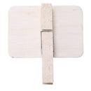 12Pcs Small Blackboard Clip Mini Blackboard Pegs Wooden Photo Note Clip J4G4
