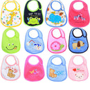 5Pcs Baby Bibs Children Cartoon Waterproof Burp Cloth Feeding Saliva BibsOZ