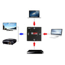 Hdmi HDTV 3 Port Switch AUTO Switcher Splitter Selector HUB Box Cable 1080P adf