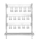 Acrylic Earrings Ear Studs Necklace Jewelry Display Rack Stand Organizer Je L6I6