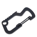 Outdoor survival multi function tool key chain bottle opener hiking buckME