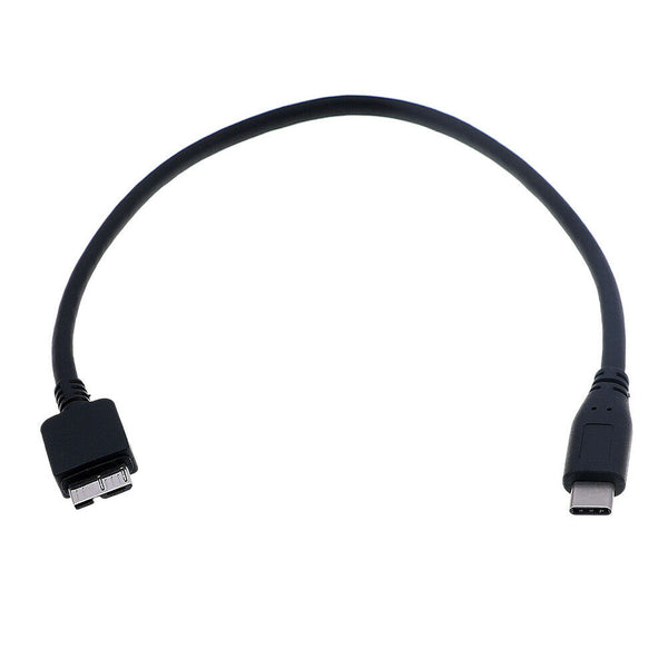 USB c to micro usb cable type c to micro b cable for hdd hard disk 30cm MO