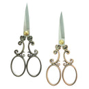 2pcs Stainless Steel Floral Sewing Scissor Shears for Embroidery Arts Crafts