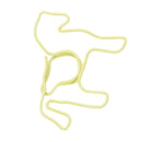 Metal Paper Clips 24 Pieces in PVC Box Horse G8W3