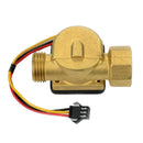 1Pcs G1/2 Water Flow Sensor Dn15 F=10Q 1-30L/Min Hall Flow Meter Copper Wat