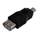 USB A Female to Mini USB B 5 Pin Male Adapter