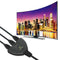 HDMI 3 Port Splitter 4Kx2K Splitter 3 in 1 Output Ports Full Remote Switch