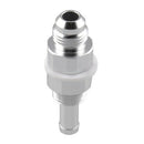 6AN Male Flare Bulkhead To 5/16 inch Hose Barb Fuel Tank Fitting Adapter fo K7V6