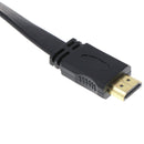 1 X 30cm HDMI Male to Male Plug Flat Cable Cord for Audio Video HDTV TV Gz  Fh
