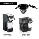 Reusable Nespresso Capsule Coffee Filter Basket Compatible with FlexBrew