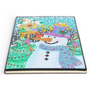 DIY Christmas Snowman Special Shaped Diamond Painting 60 Page A5 Diary Book