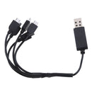 5-in-1 USB Data Lines Micro USB Multi-Function Charging Cable for Android