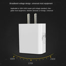 White 18W One-Port Type-C Wall Charger Power Adapter for Travel US Plug