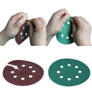 25Pcs Professional Anti Clog 125Mm Sandpaper 5 Inch Film Sanding Disc Wet A