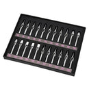 22PCS 304 Stainless Steel Tattoo Tip Needle Tubes Kit Professional Gun Machine
