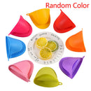 1 Pcs Kitchen Glove Heat Resistant Grip Baking BBQ Mitt Oven Pot Holder Silicone
