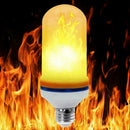 E27 LED Flame Lamp Light Bulb Simulated Burning Fire Decor Light Home X7K7