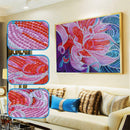 5D DIY Special Shaped Diamond Painting Flowers Cross Stitch Kits (H061)