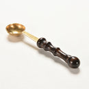 Brass&Wood Spoon For Melt Wax Melted Dissolve Wax Seal Stamp Envelope Craft TO