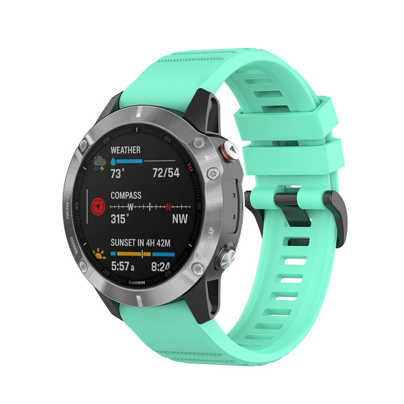 Silicone Watch Band Strap for Garmin Fenix 6 5 Forerunner 945 935 22mm Bracelet