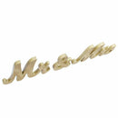 Mr & Mrs Sign Wedding Sweetheart Table Decorations for Wedding Photo Props  Q2X7
