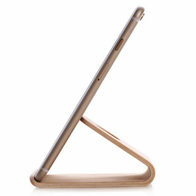 Universal Stand Phone Holder Wood Stand Holder for iPad Wooden Stand for iP X3G4