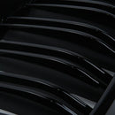 1 Pair Gloss Black Front Kidney Grill Double Slat Double Line Grille for BM