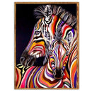 5D DIY Full Drill Diamond Painting Cross Stitch Embroidery Mosaic (Zebra01)