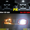 23pcs T10 10SMD Car LED Light Bulb White 194,T10,W5W,31MM, C5W Wedge Lamp Bulbs