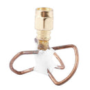 1Pc Mini FPV 5.8GHz Short 3 Blade Clover-Leaf Transmitter Antenna RP-SMA RH