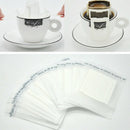 50Pcs Drip Coffee Ear Style Filter Bag Portable Hanging Cup Coffee Filter Paper
