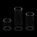 Guitar Glass Transparent Guitar Bottleneck Finger Slides for Guitar Parts