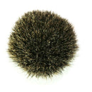 Black Mane Shaving Brush Knot for Diy Shaving Handle Size 22/65Mm Hu Brush  C9B3