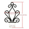Set of Two, Iron Wall Sconce, Tea Light Candle Sconces, High. Perfect Gift  Y6M9