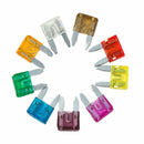 120pcs Mini Blade Fuse Assortment Set Auto Car Fuses Assorted Kit 2-35A + Puller