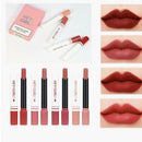 4X Creative Lipstick Matte Long Lasting Matte Lipstick Stick Smoke Tube Lipstick