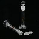 Set of 4pcs Micro Volumetric Flask with Base and Ground Stopper, 1-10 mL