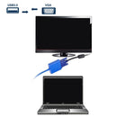 USB 3.0 2.0 to VGA Multi-display Adapter Converter External Video Graphic Card b