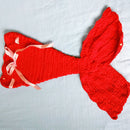 Baby Hat Mermaid Newborn Photography Props Girls Crochet Knitted Cap Hand-w V6W5