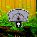 2pcs Waterproof Aquarium Fish Tank Pointer Thermometer Submersible with Suction