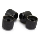 4pcs Cool Black Metal Dome Tone Volume Knob Control For Electric Guitar P ULC