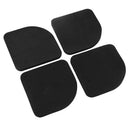 4pcs Refrigerator Washing Machine Anti Vibration Pad Shock Proof Non Slip Foot