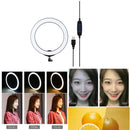 Dimmable LED Ring Studio Fill Light for Live Stream Makeup Tik Tok Camera