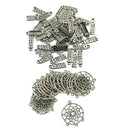 70x Dream Catcher MADE WITH LOVE Pendant Charms for DIY Necklace Bracelet