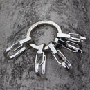 Alloy Carabiner Camp Snap Clip Hook Keychain Keyring Hiking Climbing Tool