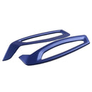 2PCS Car Styling ABS Plastic Interior Upper Air Vent Outlet Cover Trim for
